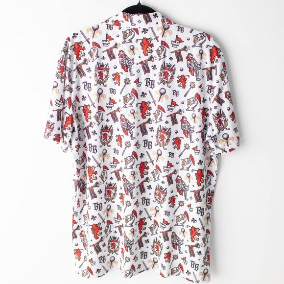 Birdie Boss Polo Shirt Men's XL White Sir Shanksalot Performance Golf - Picture 9 of 11